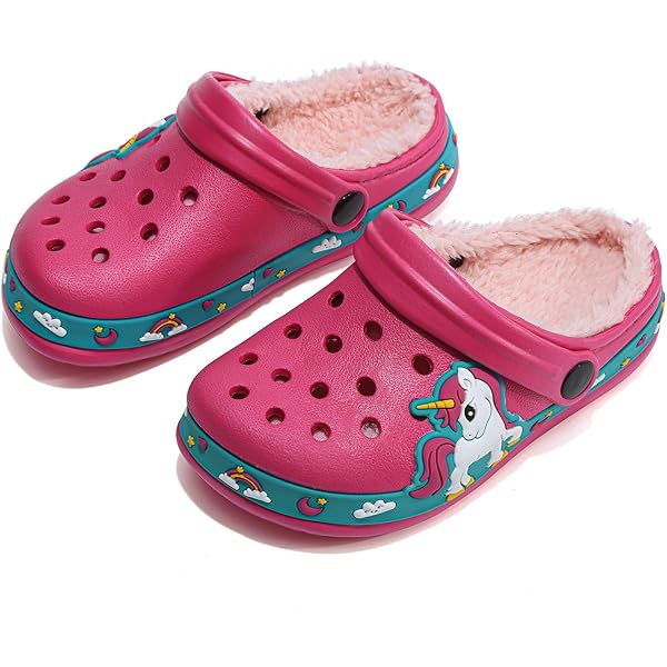 Fuzzy Slippers Crocs House Slippers Toddler Crocs Size Toddler Fur