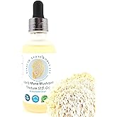 Organic Lion's Mane Mushroom Tincture - Cognitive Support Extract, 2oz Double-Extracted, Brain Health Supplement by Stajcar Stoneworks