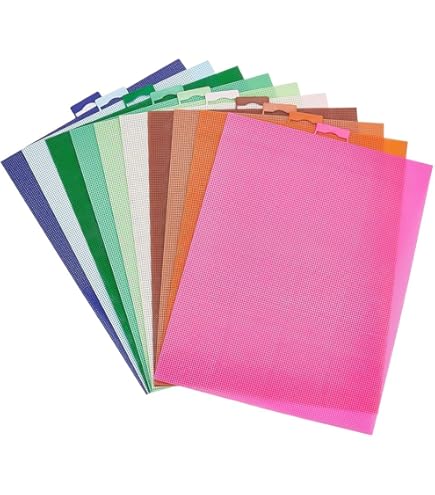 Plastic Canvas 7 Count 10"X13" Light Blue