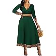 African Long Dresses for Women Elegant Church Dresses Print Maxi Dress High Waist Cocktail Bohemian Vintage Party Outfits