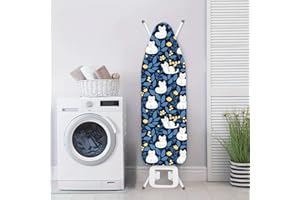 AOHMPT Ironing Board Cover 15x54- Heat-Resistant Scorch Guard, Heavy-Duty Elastic Edge, Non-Slip Surface,Multiple Stylish Patterns