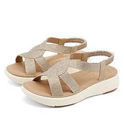 UBFEN Womens Platform Sandals Comfortable