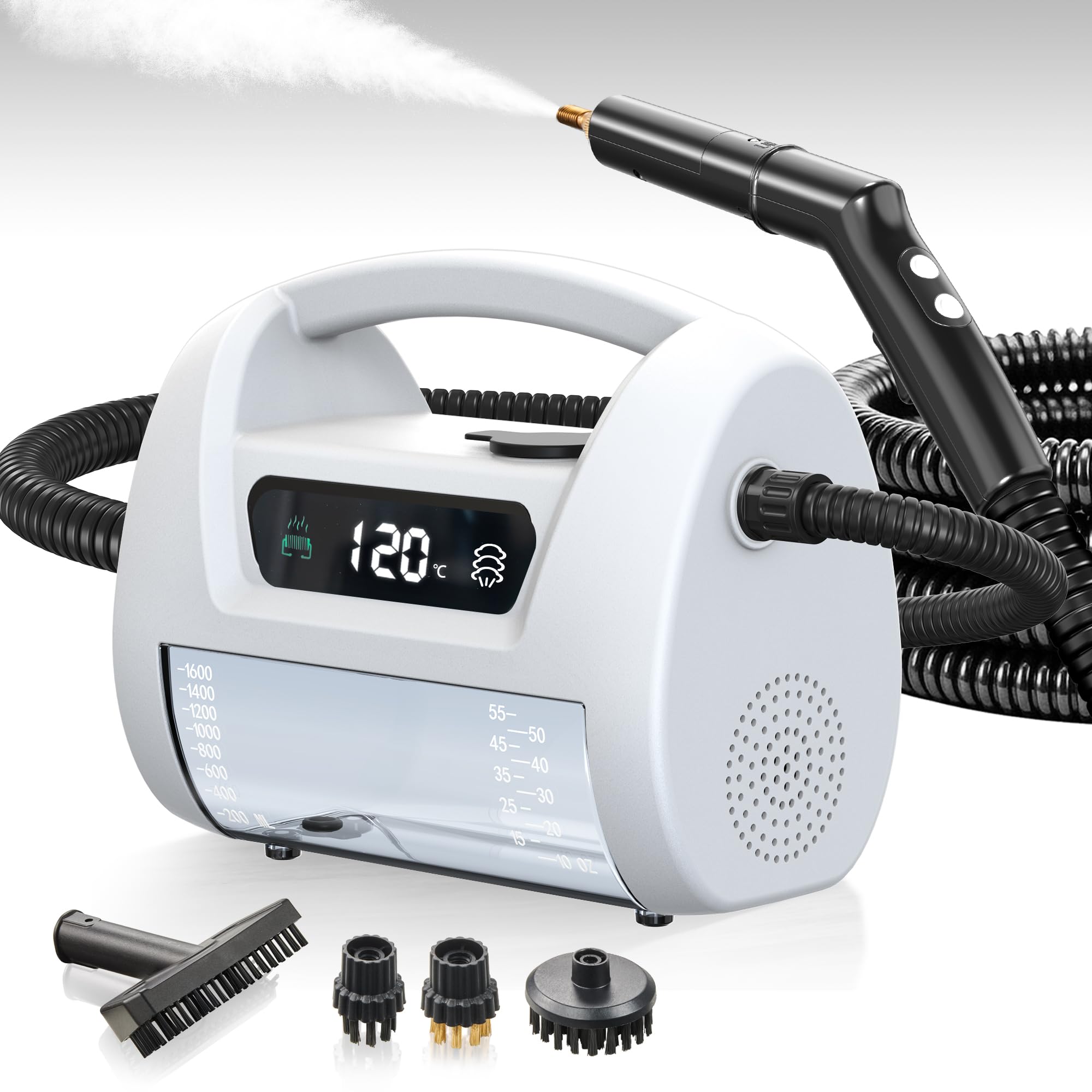 Photo 1 of ???? ???????? Handheld Steam Cleaner for Home, 248°F/3.5Bar High Pressure Hand held Steam Cleaner, Heats in 20s Portable Steamer for Cleaning Car Detailing Grout Tile Bathroom