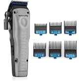 BaBylissPRO FXONE LO-PROFX Professional Cordless Clippers for Men with Interchangeable Battery