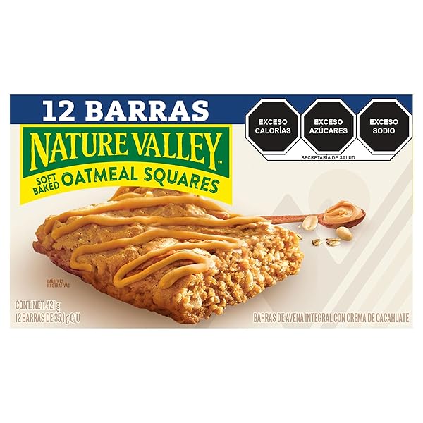 NATURE VALLEY SOFT-BAKED OATMEAL SQUARES, PEANUT BUTTER BREAKFAST...