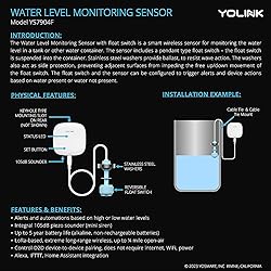 YoLink LoRa Smart Water Level Monitoring