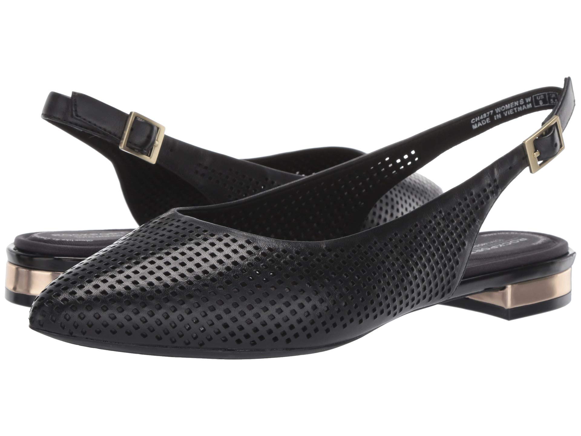 Rockport Women's Adelyn Perf Sling Ballet Flat - Image 8