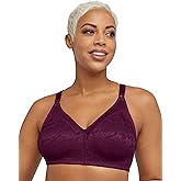 Bali Womens Double Support Lace Wirefree Bra, 40C, Nightfire Red