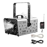 VEVOR Snow Machine, 1500W Handheld/Hanging Snow