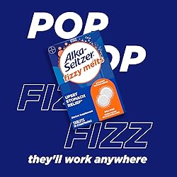 Alka-Seltzer Fizzy Melts, Dissolve on Tongue, No