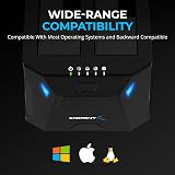 Sabrent Dual HDD Docking Station 2 Bay SATA SSD HDD Cloner USB 3.2 5Gbps EC-HD2B view 7