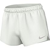 Nike Fast Men's Dri-FIT 3" Brief-Lined Running Shorts (Summit White/Safety Orange, FN3355-121) Size XX-Large