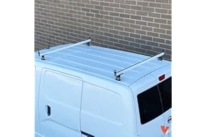 VANTECH 2 Bar Rack System for The Transit Connect 2010-13 and NV200 White