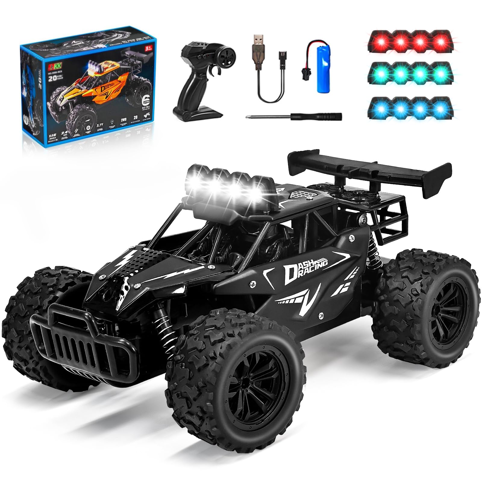 Sugolis Remote Control Car RC Cars Xmas