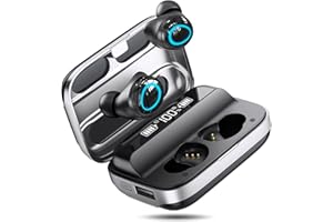 ADYOOM AI Language Translation Wireless Earbuds, 3-in-1 Translator Earbuds Real Time Ai Headphones with 144-Languages Translation & Accents, 2600 mAh Power Bank, Translation Device fit iOS & Android.