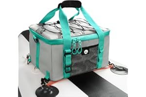 MoiShow Paddle Board Cooler, Paddleboard Cooler Deck Bag with Detachable Bottle Opener, Paddle Board Accessories, Sup Cooler Bag for Beach, Camping, Kayaking, Travel