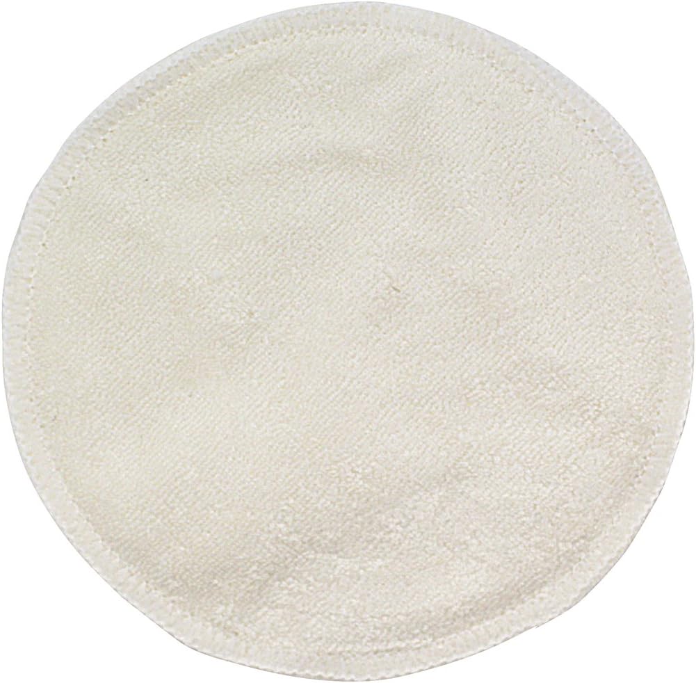 Ana Wiz Washable Natural Bamboo Breast Pads (Pack of 12, Natural), Beige - Image 3