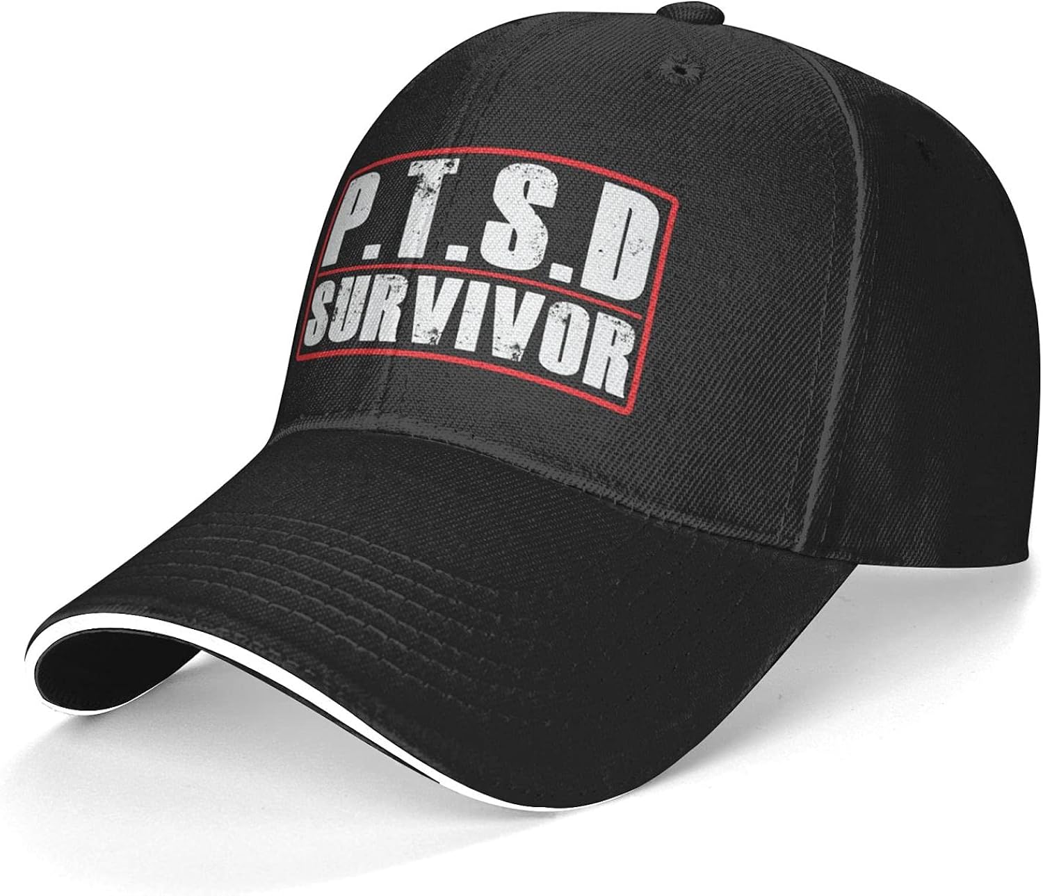 PTSD (Post Traumatic Stress Disorder) Survivor Sandwich Cap, Adjustable