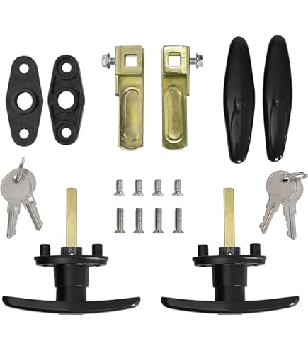 SNUGTop ブラックハードトップ Amazon.com: Snugtop Pop Out Lock 713125, Key Lock, Silver