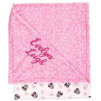 personalized disney baby blanket