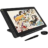 2021 HUION KAMVAS 16 Graphics Drawing Tablet with Full-Laminated Screen Anti-Glare 10 Express Keys Android Support Battery-Fr