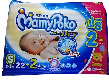 pampers mamy poko size l