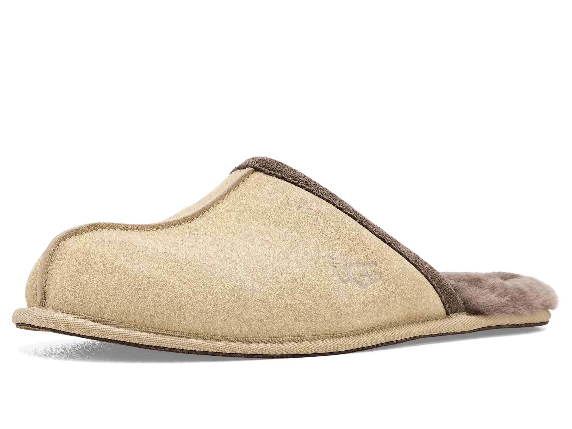 UGG Men's Scuff Slipper, Mustard Seed/Molasses, 18 Image