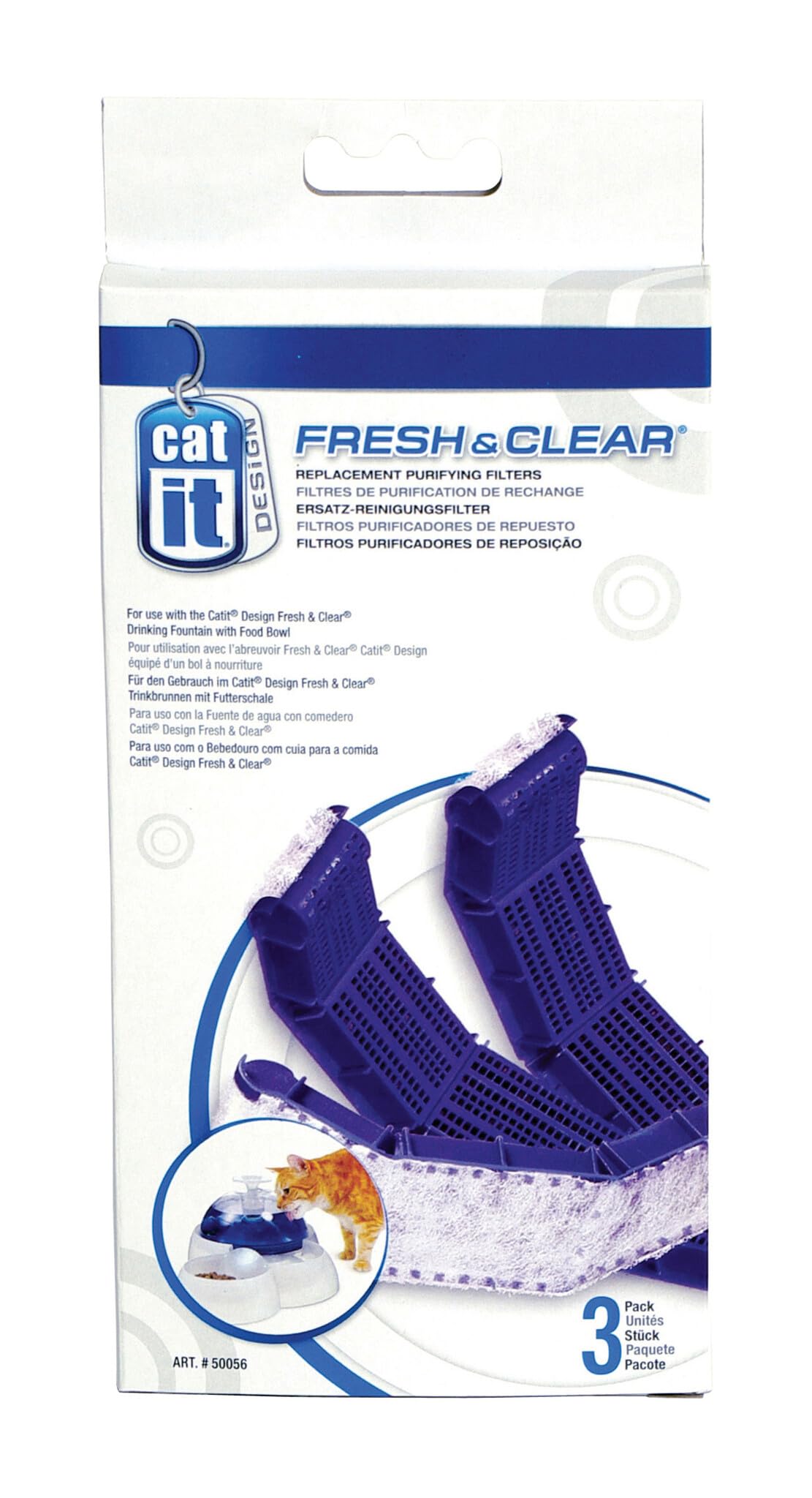 Catit "Fresh & Clear" Replacement Filters - 3 Pack