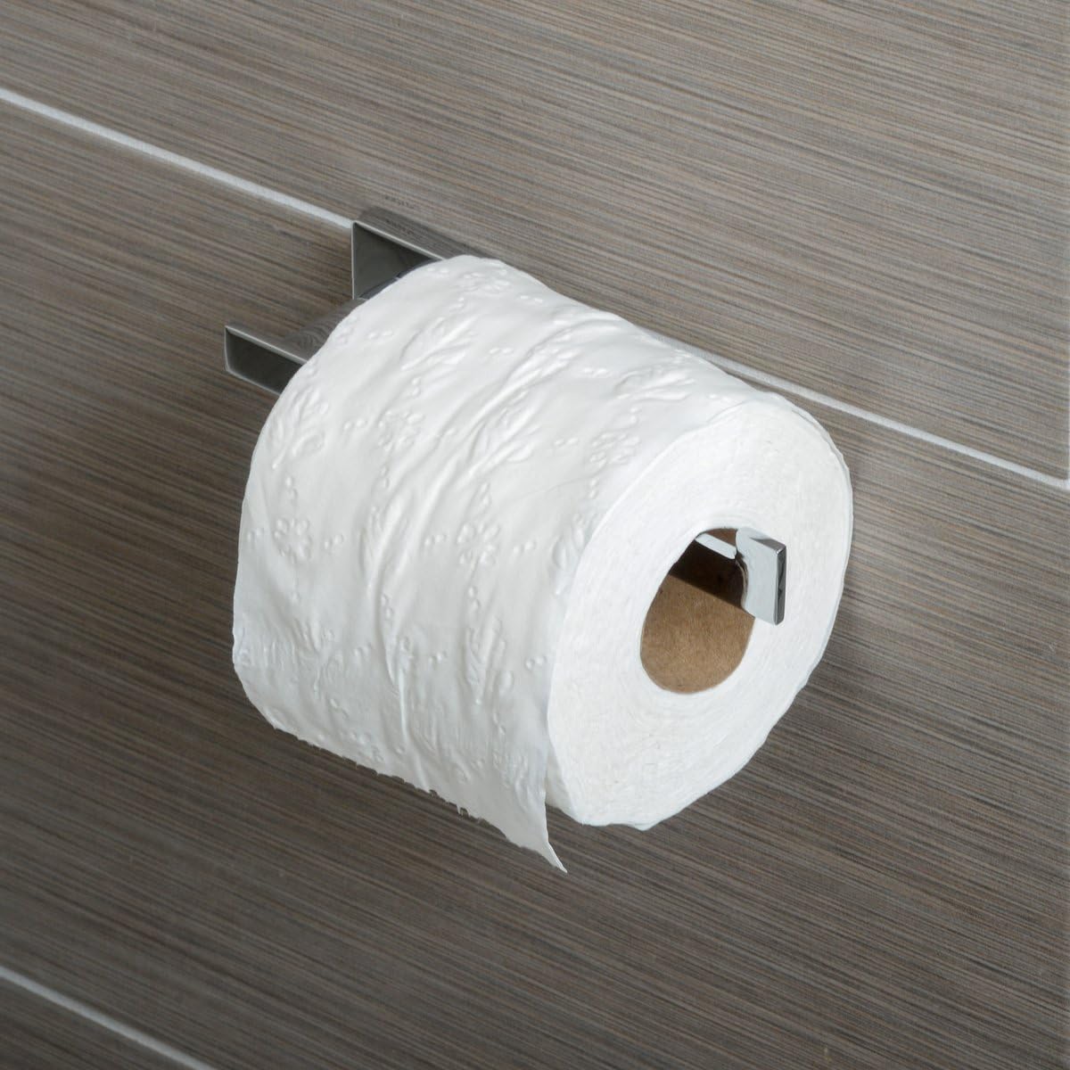 Basics AB-BR820-PC Toilet Paper Holder Euro, Polished Chrome: Home Improvement