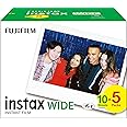 instax Wide Film White Border, 50 Shot Pack