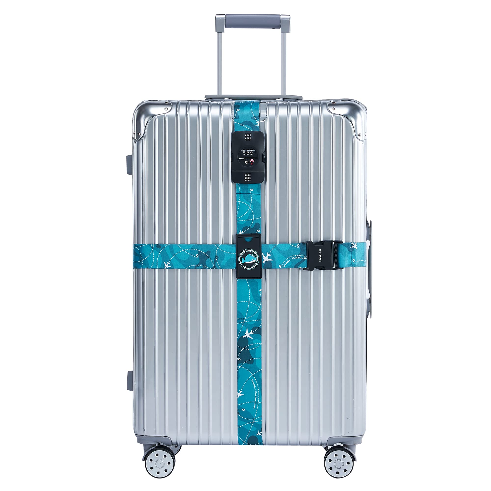 Travelkin Luggage Strap TSA Approved With TSA Lock Adjustable