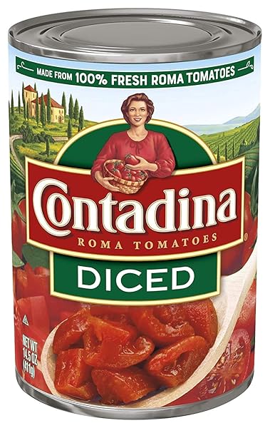 CONTADINA ROMA STYLE DICED TOMATOES 14.5 OZ (PACK OF 12)