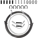 Universal Bike Bicycle Brake Cable and Housing Set, Basic Brake Cable Replacement Kit for Moutain/Road Bikes Common Bike