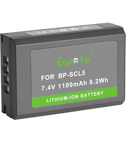 Amazon.com : BP-SCL5 High-Durability 1800mAh Fit for Leica M10 M10