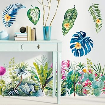 Amazon Com Zyyanaes 3d Wall Stickers Halloween Decor Palm Tree