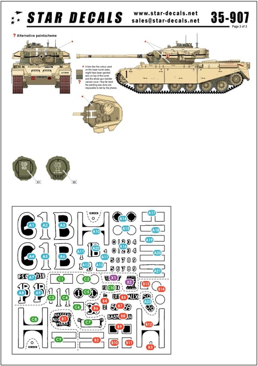 Amazon Star Decals 1 35 イギリス軍のセンチュリオン スエズ動乱1956デカールセット Sd35 907 プラモデル プラモデル 通販