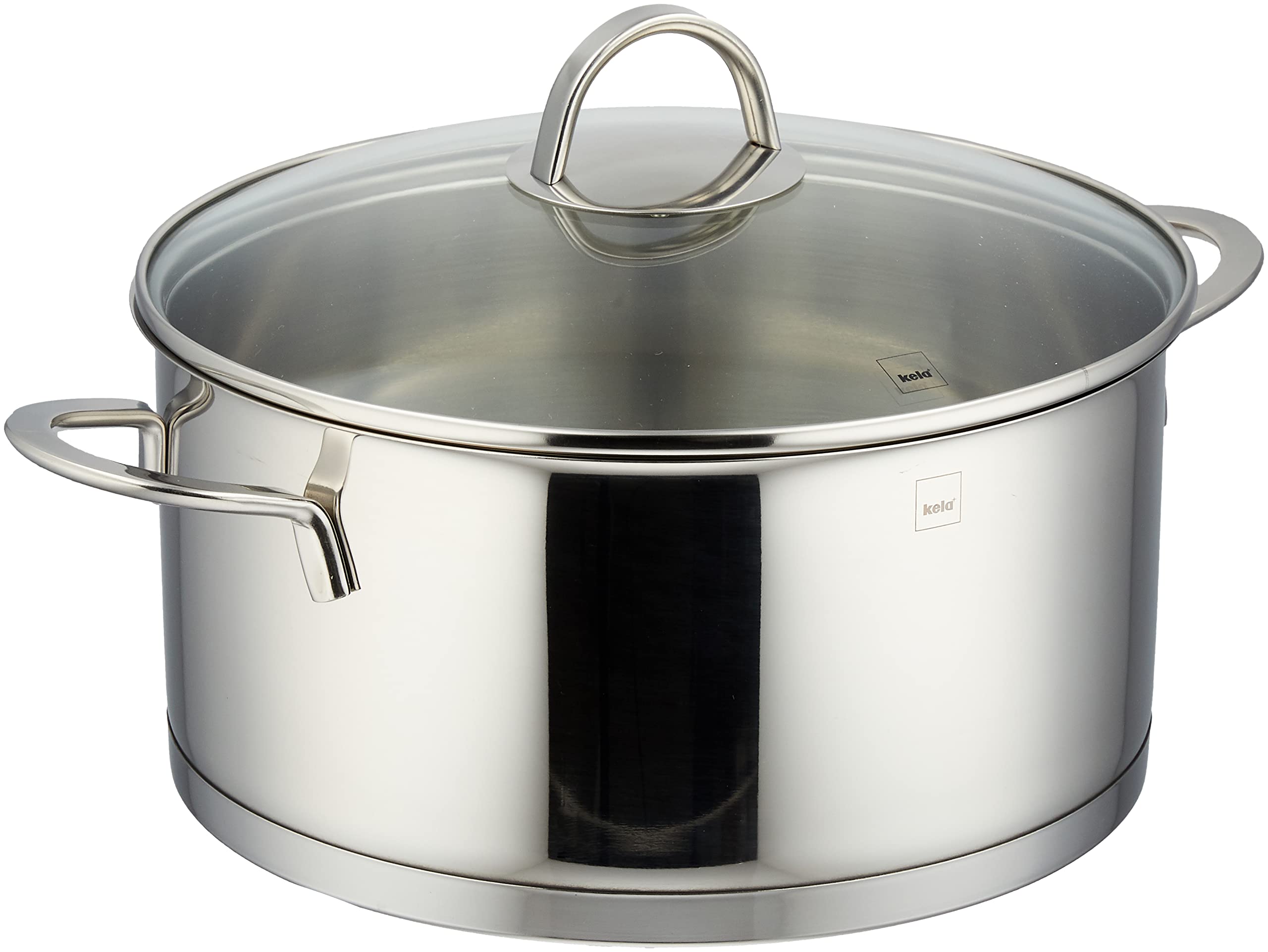 Kela "Cailin Sauce Pot, Stainless Steel, Silver shiny, 24 cm