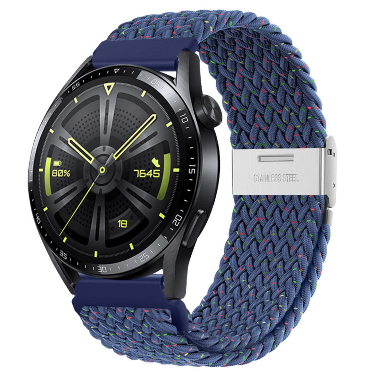 Mazoft 20mm Braided Bands Compatible with Samsung
