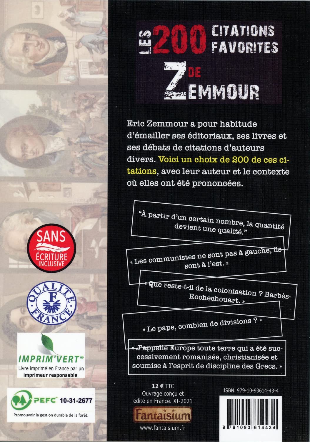 Les 0 Citations Favorites De Zemmour Montmirel Francois Amazon Com Books Les 0 Citations Favorites De Zemmour Montmirel Francois Amazon Com Books
