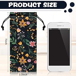 Shinylin 24 Pcs Sunglass Pouch Drawstring