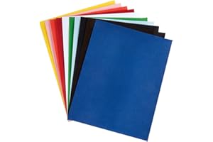 Hygloss Products Velour Paper - Soft, Velvety Surface Works with Printers - Assorted Colors, 8-1/2 x 10 Inches - 20 Sheets