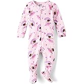 The Children's Place Baby-Girls and Toddler Long Sleeve Zip-Front Snug Fit 100% Cotton 1 or 2 Piece Set
