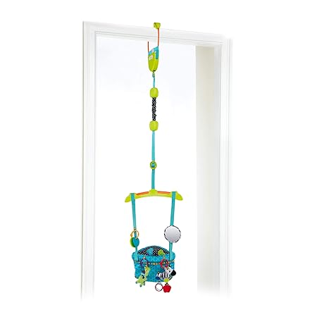 Bright Starts Bounce N Spring Deluxe Door Jumper, Blue