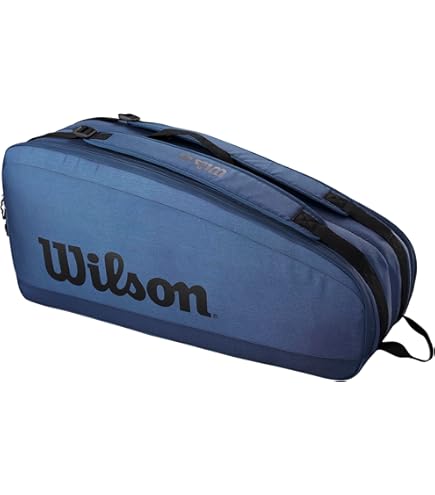 Amazon.com: Wilson Super Tour, Red/White, Holds up to 15