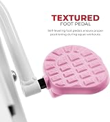 Sunny Health & Fitness Upright Row-N-Ride Exerciser Pink P2100 view 8