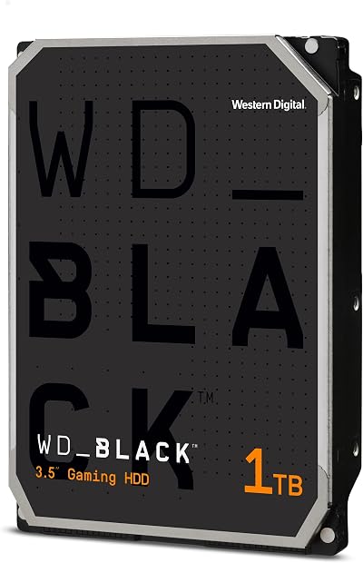 WD BLACK 1TB Performance Internal Hard Drive 7200RPM SATA 6Gb/s 64MB Cache
