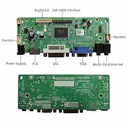 VSDISPLAY VGA DVI LVDs Controller Board 40Pin for
