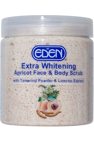 extra whitening body scrub