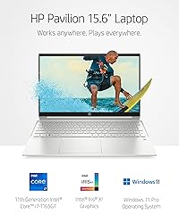 HP Pavilion 15 Laptop, 11th Gen Intel Core