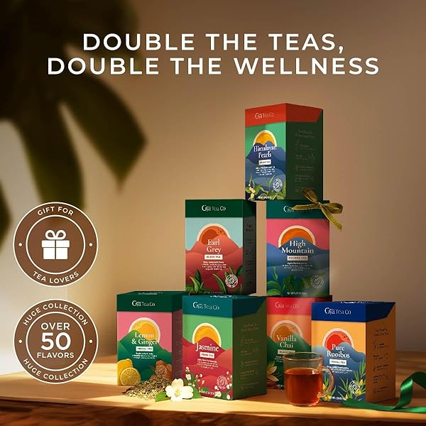 GYA TEA CO VANILLA CHAI BLACK LOOSE LEAF TEA – HIGH CAFFEINE ENERGY TEA WITH SPICED & FULLY FOR MORNING KICK & RELAXATION – 5.29 OZ – 70 CUPS